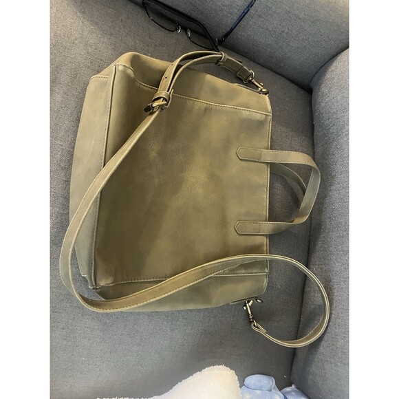 Universal Thread Crossbody/Hand Bag Purse Green Tote Faux Lether Classic - Picture 2 of 5